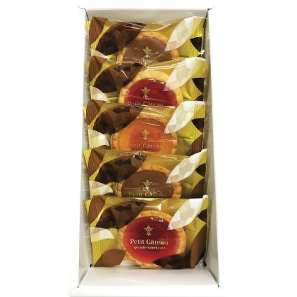 Wプチガトー 5個 [26-0528-014] WPG-5 洋菓子 焼き菓子 タルト ストロベリー ミルクチョコ オレンジ 一口サイズ 甘酸っぱいジャム お茶請け 詰め合わせ ギフト