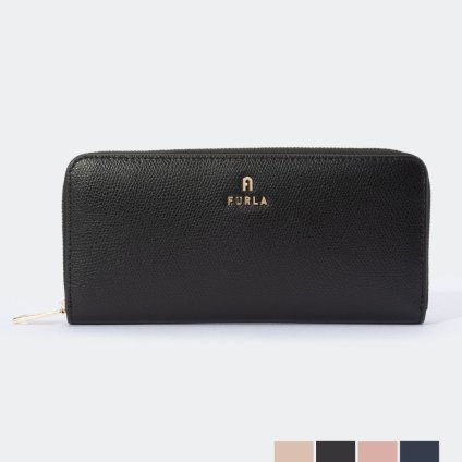 フルラ FURLA WP00313 ARE000 長財布 カメリア XLサイズ レディース 財布 レザー ロングウォレット 本革 ロゴ ラウンドファスナー シンプル ギフト プレゼント ブランド おしゃれ お祝い ZIP AROUND SLIM 全4色
