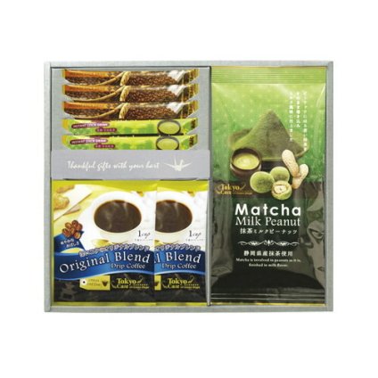 【送料無料・包装無料・のし無料】東京カフェ・抹茶ミルクピーナッツセット TCM-MG(B5) /ギフト お歳暮 入学祝い 卒業祝い 就職祝い 結婚祝い 誕生日 出産祝い 引越祝い 香典返し 新盆 初盆 御礼 内祝い 快気祝い ご挨拶 志 法事
