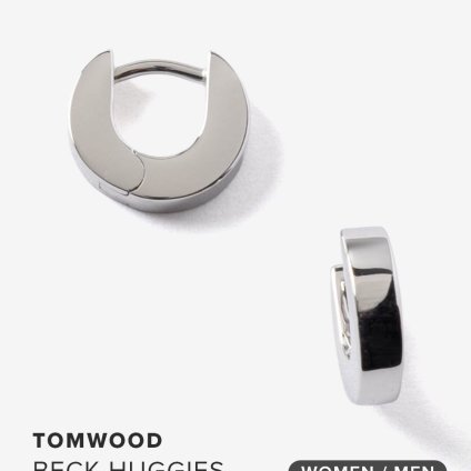 トムウッド TOM WOOD BECK HUGGIES SILVER ベック ハギーズ シルバー 101593 ピアス レディース メンズ ユニセックス アクセサリー シルバー