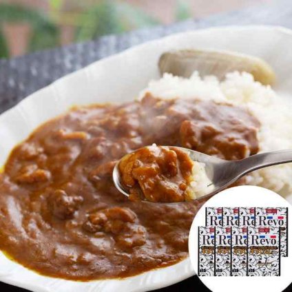 黒毛和牛 牛すじカレー レトルト 洋食Revo 8食 高級カレー 詰め合わせ 常温 大阪 グルメ 百名店 お取り寄せ 贅沢 ギフト プレゼント
