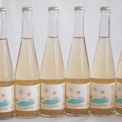 6本セット(ReなしあわSDGsな梨の微発泡酒Alc6.5％(千葉県)) 500ml×6本