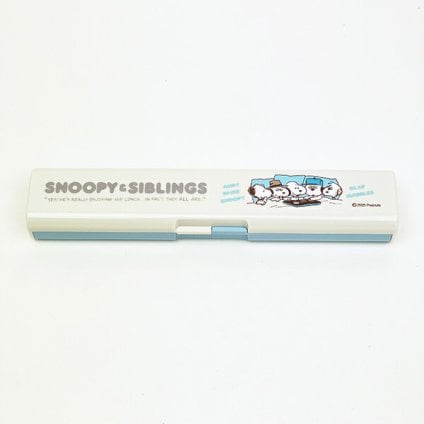 スヌーピー ピーナッツ カチャカチャ鳴らない箸＆スプーンセット ランチ 日本製 SNOOPY