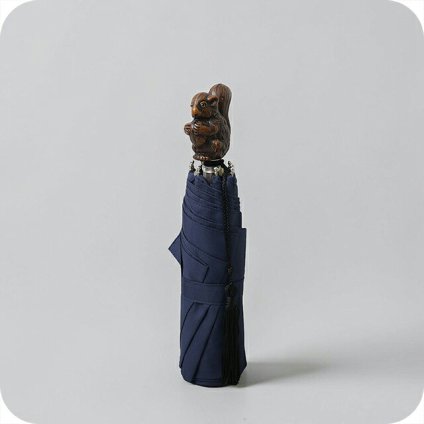 ギドゥジャン Guy de Jean 102147 折りたたみ傘 102110-squirre-navy ユニセックス navy 折畳傘 102147