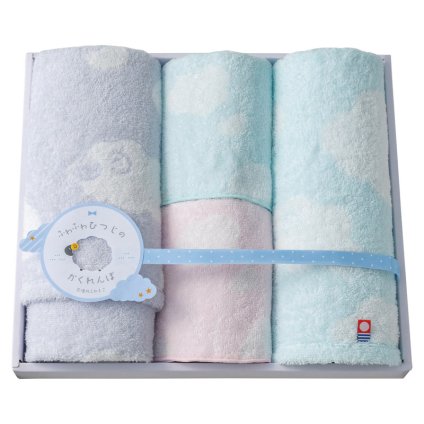 天使のふわもこ ふわふわひつじのかくれんぼ タオルセット  ／タオル 日用品・ヘルスケア 敬老の日 プレゼント ギフト お祝い いつ 70代 80代 メッセージ おじい おばあ 祖父母 お彼岸 お供え 秋 2026 送料無料 ギフト プレゼント プチギフト 内祝い 快気祝い 出産祝い 結婚祝い 引出物 新築祝い お返し