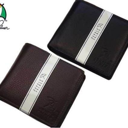 正規品 メンズ レディース 誕生日 ARNORD PALMER アーノルドパーマー ベラ付二つ折り財布(多機能） 牛革 4AP3141 snma05 旅行 ギフト