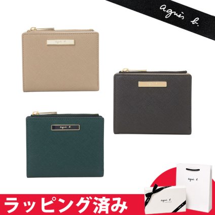 アニエスベー 財布 二つ折り ウィメンズ 牛革 Erika ギフト agnesb.VOYAGE ボヤージュ