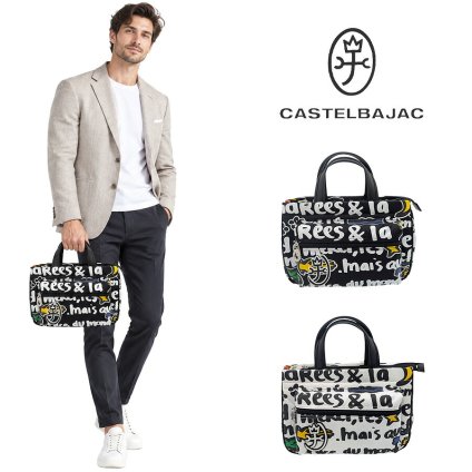 CASTELBAJAC カステルバジャック ドライビングトート モアナ トートバッグ トート 手持ち 普段使い メンズ レディース ギフト プレゼント ブラック 082501
