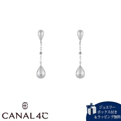 【無料ラッピング】 カナルヨンドシー Canal 4℃ カナル4℃ ピアス K10ホワイトゴールド EARFLOW しずく 揺れる レディース ブランド 正規品 新品 ギフト プレゼント 人気 おすすめ 誕生日 記念日 クリスマス 送料無料 4cc521780