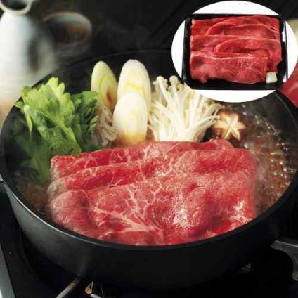 松阪牛 ＆ 神戸ビーフ すき焼き 食べ比べ セット 計550g (松阪牛250g 神戸牛300g) モモ肉 ブランド牛 国産 和牛 日本三大和牛 霜降り A4 A5 ランク お取り寄せ グルメ ギフト 贈答用 御歳暮 御中元 母の日 父の日