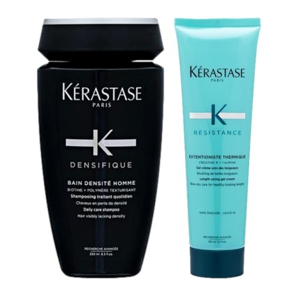 ケラスターゼ DS バン デンシフィック オム 250ml とレジスタンス RE エクステンショ二スト テルミック 150ml のセット    |  KERASTASE  シャンプー 美容グッズ コスメ化粧品 誕生日 クリスマス ホワイトデー 結婚記念日 ウエディングギフト 母の日 送別会 バレンタインデー