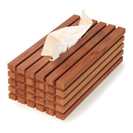 TEORI PAPER BLOCK テオリ ペーパーブロック T-PB[木のおしゃれなティッシュボックス ケース(木製 ティッシュケース) 竹のティッシュボックスカバー]
