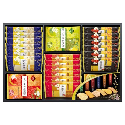 兼六の華  ／各種せんべい・米菓セット せんべい・米菓 スイーツ・お菓子 食品 お中元 御中元 ギフト 暑中 残暑 お盆 初盆 新盆 お供 御供 ギフト 2026 送料無料 ギフト プレゼント プチギフト 内祝い 快気祝い 出産祝い 結婚祝い 引出物 新築祝い お返し