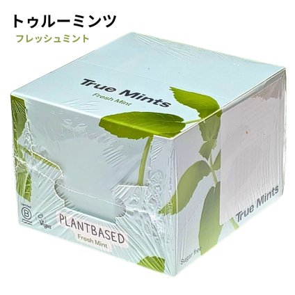 True Mints Fresh Mint　18パック（13g×18）234g　キシリトール配合　ミントタブレット　オランダ産　清涼菓子　砂糖不使用　個包装　#63051　True Gum