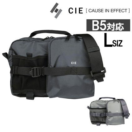 シー ショルダーバッグ 2WAY ポーチ B5 CIE グリッド0 ボトルショルダーバッグL 032668 メンズ レディース 送料無料 誕生日プレゼント ギフト ラッピング無料 【正規代理店】