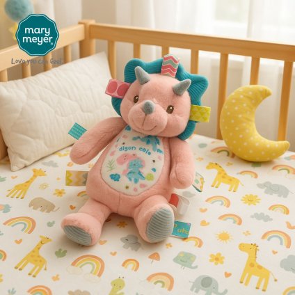 メリーマイヤー タギーズ アローラ ザウルス 25cm 恐竜 | ぬいぐるみ ファーストトイ ベビー 赤ちゃん 0歳 用品 安全 Mary Meyer 正規輸入品