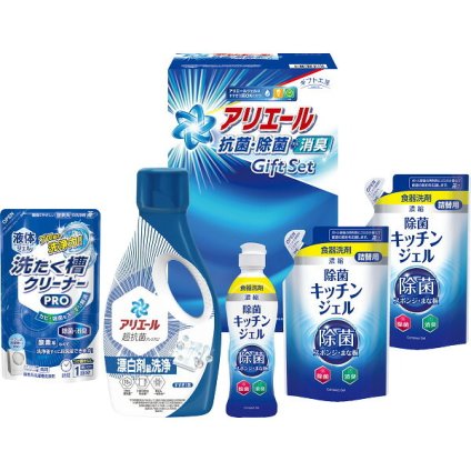 ギフト工房 アリエール抗菌除菌ギフト [26-7624-035] ＧＰＳ ３０Ｈ プレミアムギフト 贈り物 お祝い 日本製 内祝い 出産内祝い 結婚内祝い 快気祝い 新築祝い お返し 贈り物 プレゼント ギフト