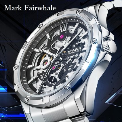 Mark Fairwhale FW-6960 メンズ 腕時計 自動巻き 防水 おしゃれ スポーツ ミリタリー かっこいい 彼氏 父の日 就職祝い 誕生日 プレゼント ギフト 10代 20代 30代 40代 50代 SALE 正規品