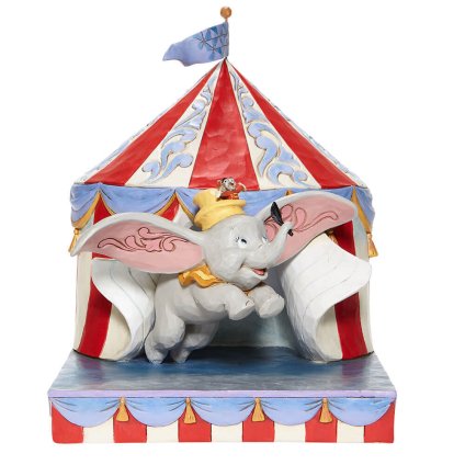 ダンボ テントから飛び立つ 24cm | ディズニー トラディションズ ジムショア グッズ フィギュア 人形 置物 彫刻 Jim Shore 正規輸入品