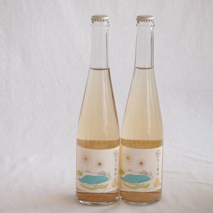 2本セット(ReなしあわSDGsな梨の微発泡酒Alc6.5％(千葉県)) 500ml×2本