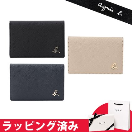 アニエスベー カードケース 名刺入れ ウィメンズ 牛革 Petit b. ギフト agnesb.VOYAGE ボヤージュ