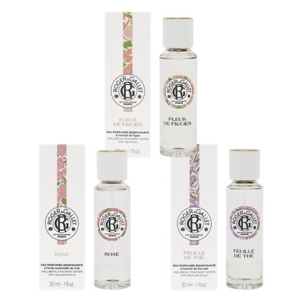 ロジェガレ オ パフュメ オードトワレ 3個セット テ  +フィグ +ローズ 30mlx3  |  Roger & Gallet  香水（レディース） 美容グッズ コスメ化粧品 誕生日 クリスマス ホワイトデー 結婚記念日 ウエディングギフト 母の日 送別会 バレンタインデー 女性 彼女 妻奥さん 母お母さ
