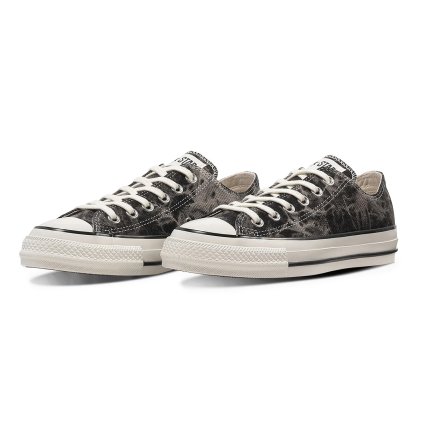 コンバース CONVERSE スニーカー メンズ レディース ローカット オールスター エイジド ブリーチデニム   スモーキーグレイ/ブラック ALL STAR AGED