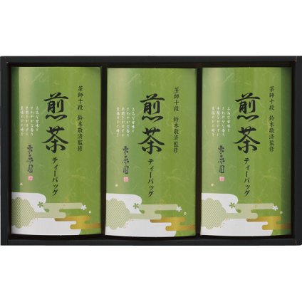 茶師十段鈴木敬済監修 煎茶ティーバッグ詰合せ [26-2900-069] STB-CO 日本茶 緑茶 茶葉 ティーパック セット お返し 内祝い お祝い お歳暮 お中元 ギフト