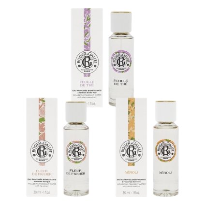 ロジェガレ オ パフュメ オードトワレ 3個セット テ  +フィグ +ネロリ 30mlx3  |  Roger & Gallet  香水（レディース） 美容グッズ コスメ化粧品 誕生日 クリスマス ホワイトデー 結婚記念日 ウエディングギフト 母の日 送別会 バレンタインデー 女性 彼女 妻奥さん 母お母さ