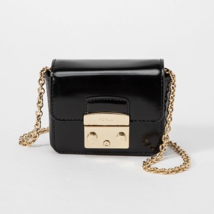 フルラ FURLA WE00420 T20000 ショルダーバッグ レディース バッグ ミニ クロスボディ 斜め掛け チェーンバッグ カジュアル 肩掛け プレゼント コンパクト ギフト 本革 鞄 ブラック