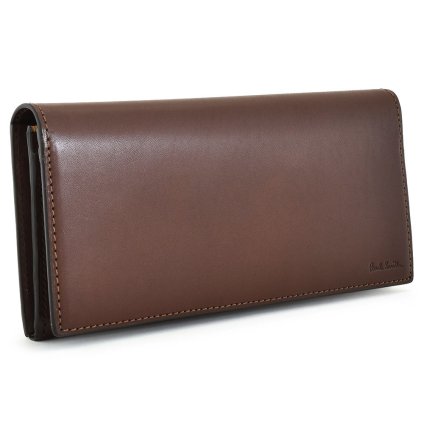 ポールスミス 財布 長財布 チョコ Paul Smith psc486-71 メンズ 紳士 ギフト 定番 彼氏 彼女 プレゼント