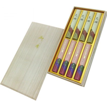 薫寿堂 花琳 薫寿堂 花琳アソート 短寸８入（桐箱入） [26-0504-166] １６８ 紅茶 ティーバッグ ドリップコーヒー 食品ギフト 椨皮粉・白檀・香料類 日本製 内祝い 出産内祝い 結婚内祝い 快気祝い 新築祝い お返し 贈り物 プレゼント ギフト