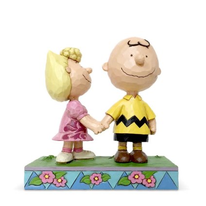 チャーリーブラウン サリー 14cm | ジムショア ピーナッツ グッズ フィギュア 人形 置物 彫刻 Jim Shore 正規輸入品