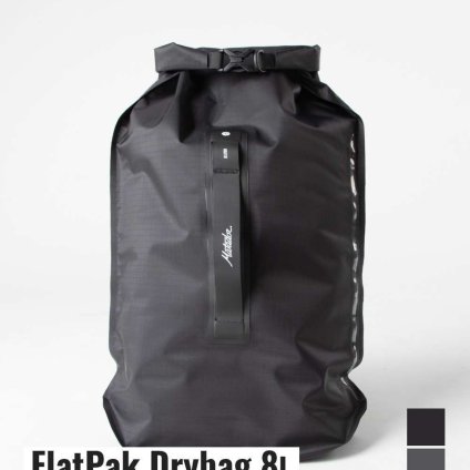 マタドール Matador ポーチ FlatPak Drybag 8L メンズ レディース バッグ フラットパック ドライバッグ ナイロン 旅行 アウトドア MATFPDB8001BK MATFP2DB8001BK