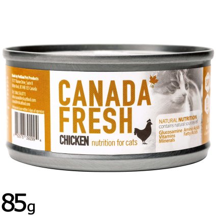 ペットカインド カナダフレッシュ キャットウェット チキン SAP 85g 猫 キャットフード ウェットフード 缶詰 総合栄養食 全猫種 全年齢 合成保存料不使用 人工香料 着色料不使用