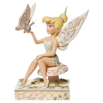 ティンカーベル ホワイトウッドランド 14.9cm ピーターパン | ディズニー トラディションズ ジムショア グッズ フィギュア 人形 置物 彫刻 Jim Shore 正規輸入品