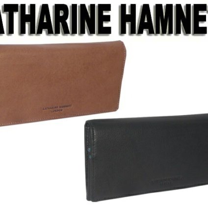 正規品 キャサリンハムネット KATHARINE HAMNETTロンドン] KATHARINE HAMNETT LONDON 長財布 高級国産ソフトレザー使用 soft ソフト 490-57006 sanyo06 旅行 ギフト