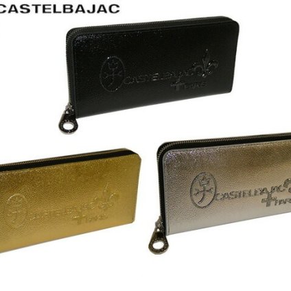 カステルバジャック CASTELBAJAC ラウンドファスナー長財布 グリッター 053682 53682