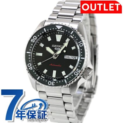 アウトレット セイコー5 スポーツ SKX Series New Design 自動巻き 腕時計 ブランド メンズ Seiko 5 Sports SBSA305 アナログ ブラック 黒 日本製