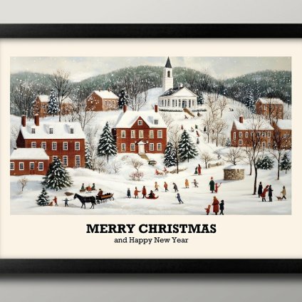 日本製 メリー クリスマス Xmas Christmas サンタクロース ビンテージイラスト A3 サイズ ポスター アート おしゃれ 絵画 インテリア 北欧 イラスト マット紙 艶消し アートパネル 額 フレーム デザイン 壁掛け ギフト 新築祝い ディスプレイ  速達 送料無料