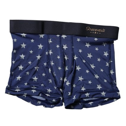 グレイブボールト：STAR STUDS ボクサーパンツ (ネイビー)[ボクサーパンツ/ 男性下着/ メンズインナー/人気ブランド/おすすめギフト/誕生日プレゼント/メンズファッション]