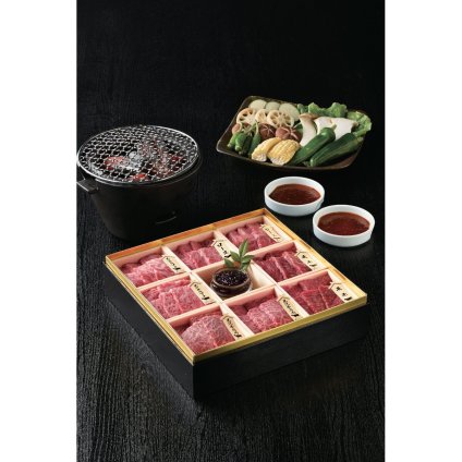 黒牛・米沢牛　キャビア焼肉用詰合御膳