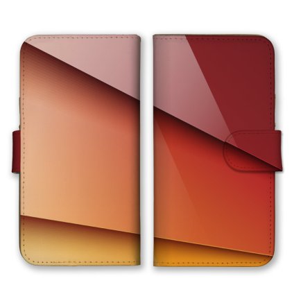 ＼全機種対応／ スマホケース 手帳型 スマホカバー 手帳タイプ スマートフォン ケース カバー パターン 図形 ライン レッド かわいい おしゃれ かっこいい カードホルダー付き カード収納 合皮 合成レザー