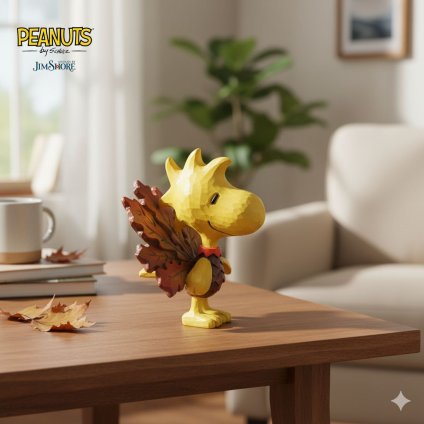 ウッドストック ターキー ミニ 8.5cm ハロウィン | ジムショア ピーナッツ グッズ フィギュア 人形 置物 彫刻 Jim Shore 正規輸入品