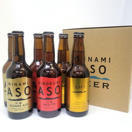 みなみ阿蘇ビール クラフトビール 飲み比べ ギフトセット 3種計6本 詰め合わせ ご当地ビール 熊本 ブロンドエール ペールエール