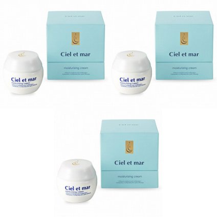 シエル・エ・メール モイスチュアライジングクリーム もっとお得な3個セット 50gx3  |  Ciel et mar  デイクリーム 美容グッズ コスメ化粧品 誕生日 クリスマス ホワイトデー 結婚記念日 ウエディングギフト 母の日 送別会 バレンタインデー 女性 彼女 妻奥さん 母お母さん 