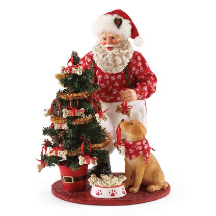 Good Dog 26.5cm | サンタ サンタクロース 人形 置物 フィギュア クリスマス ホリデー Possible Dreams 正規輸入品