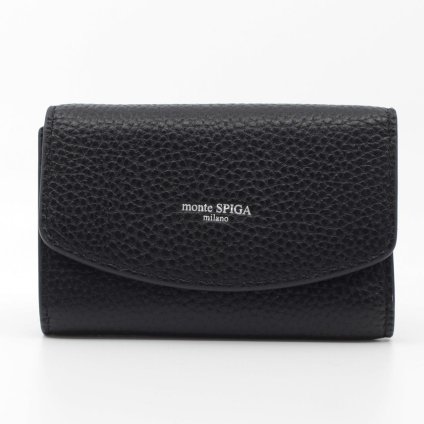 モンテスピガ　monte SPIGA　キーケース　MOSMSP601BK　ブラック　黒　シュリンクレザー　牛革　キーリング