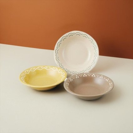 ｋｏｍｏｎ　１４ｃｍ深皿３枚セット YMK80-76  内祝い 結婚式 記念品 プレゼント 内祝 出産内祝い