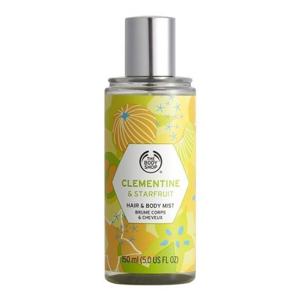 ザ・ボディショップ ヘア&ボディミスト クレメンタイン&スターフルーツ  150ml  |  激安  THE BODYSHOP  香水（レディース） 美容グッズ コスメ化粧品 誕生日 クリスマス ホワイトデー 結婚記念日 ウエディングギフト 母の日 送別会 バレンタインデー 女性 彼女 妻奥さん 母